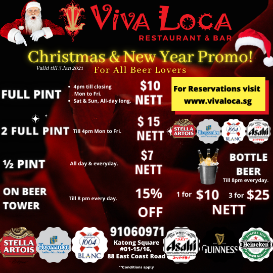 Festive Beer Promotion Viva Loca